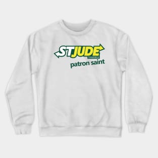 ST. JUDE THADDEUS - with FREE NOVENA for your mobile devices (see Description for more details) Crewneck Sweatshirt